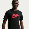 Run Swoosh Running shirt Men - black, red