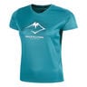 Fujitrail Logo Running Shirt Women-Blue
