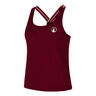 Endlessly Serve & Volley 2.0 Tank Top Women-Wine Red,Multicoloured