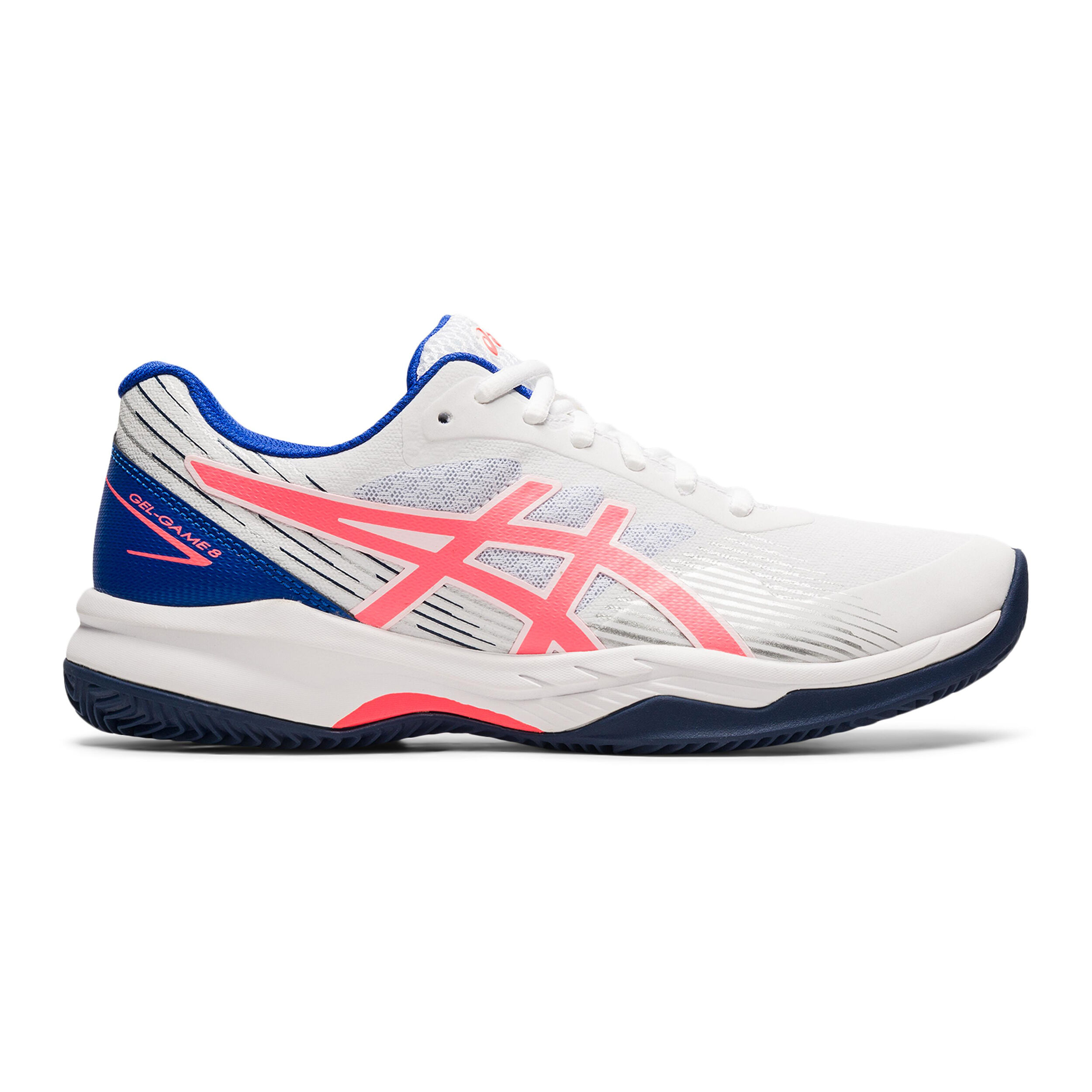 Buy ASICS Gel-Game 8 Clay Court Shoe Women White online