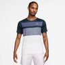 Court Dri-FIT Advantage Print T-Shirt Men - blue, white