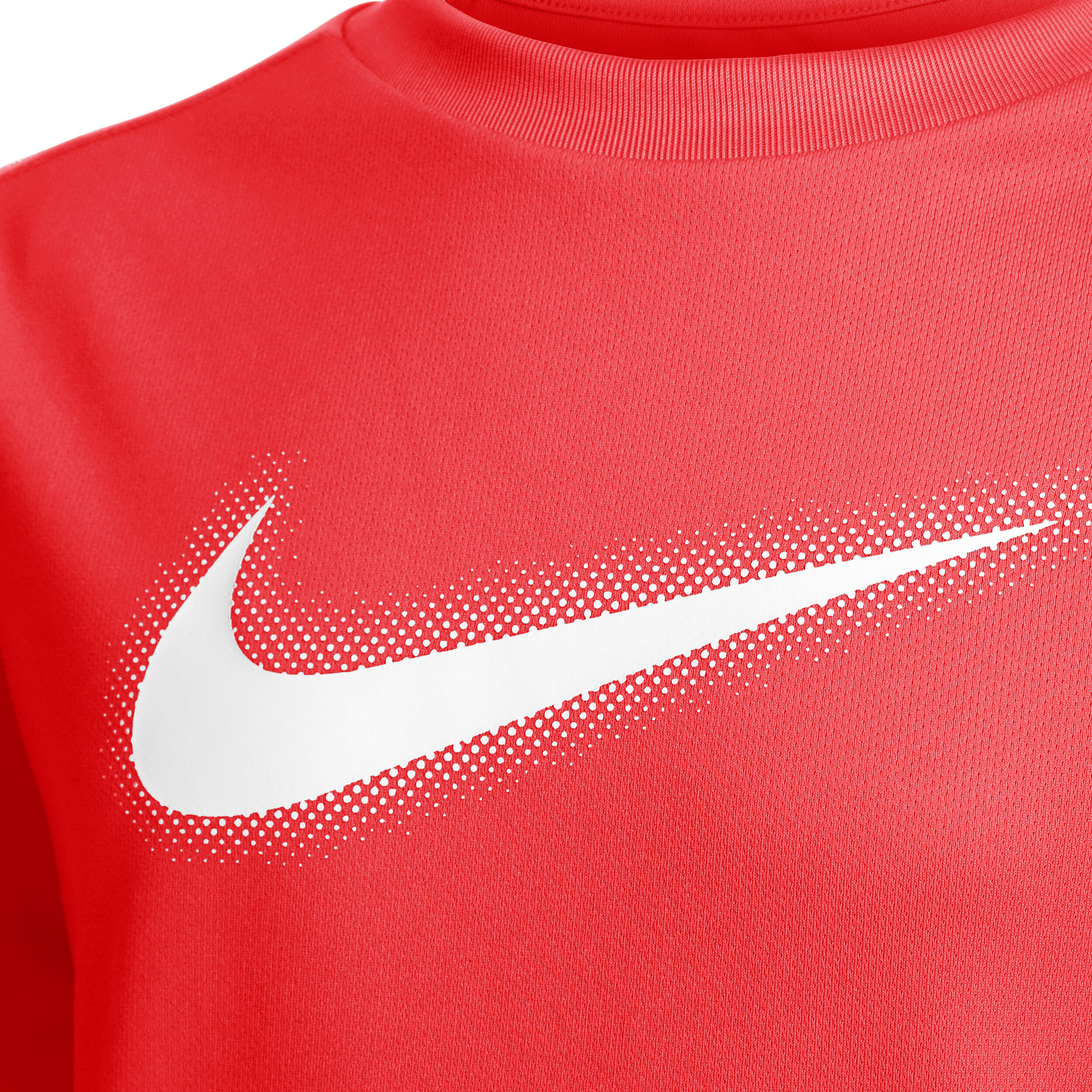 Boys red nike t clearance shirt