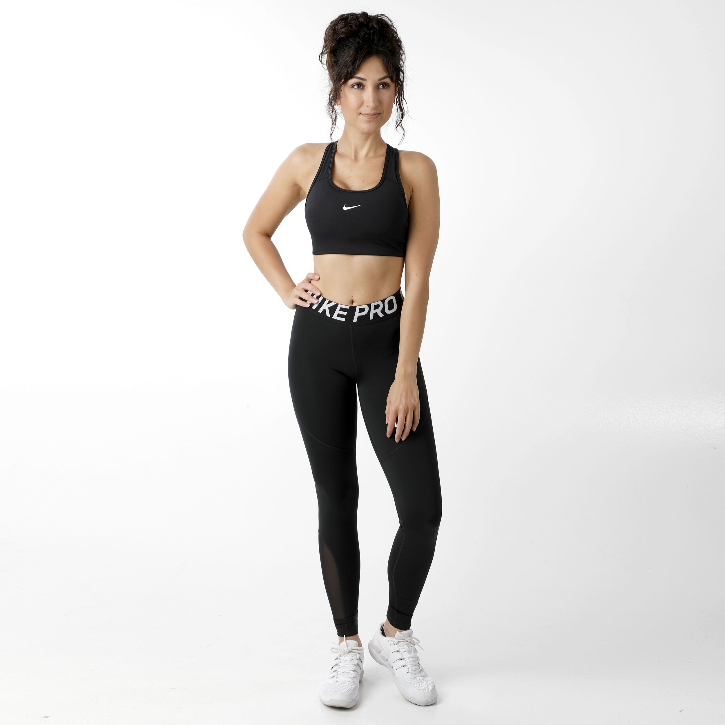 Buy Nike Padded Sports Bras Women Black White online Tennis