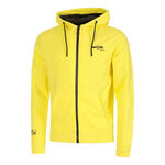 Tennis-Point Clothing Tennis-Point Team Yellow Zip Hoodie Men-Yellow,Black