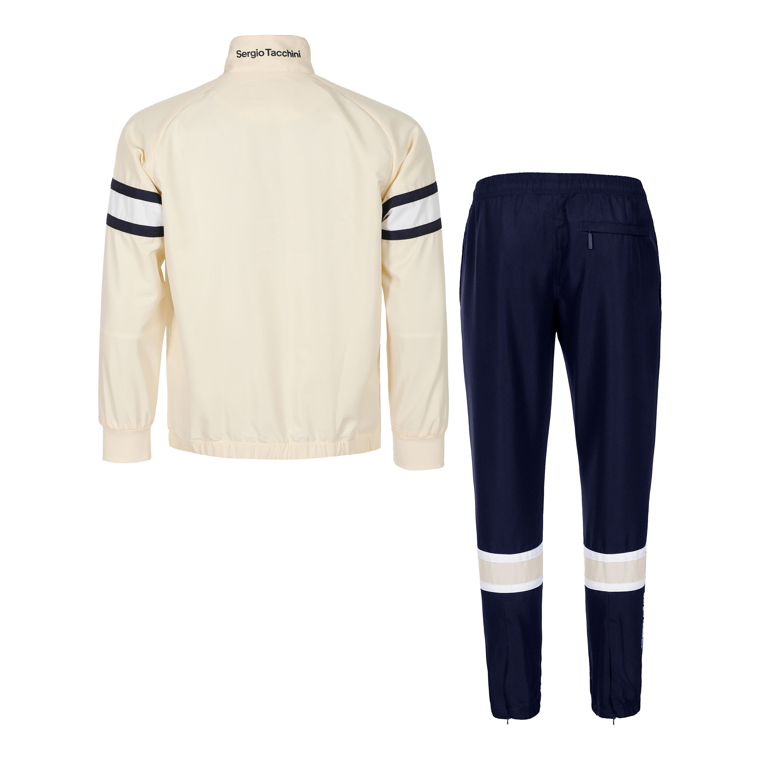 Board Tracksuit Men Dark Blue Cream