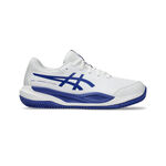 ASICS Tennis shoes ASICS Gel-Resolution X Clay Court Shoe Kids-White,Dark Blue