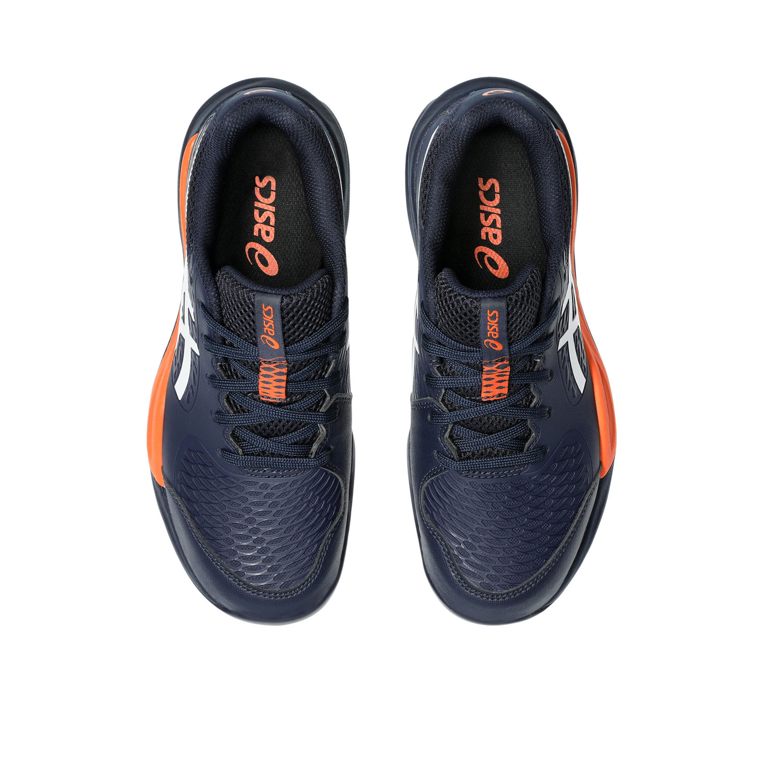 ASICS Gel-Resolution X GS All Court Shoe Kids Dark Blue, Orange
