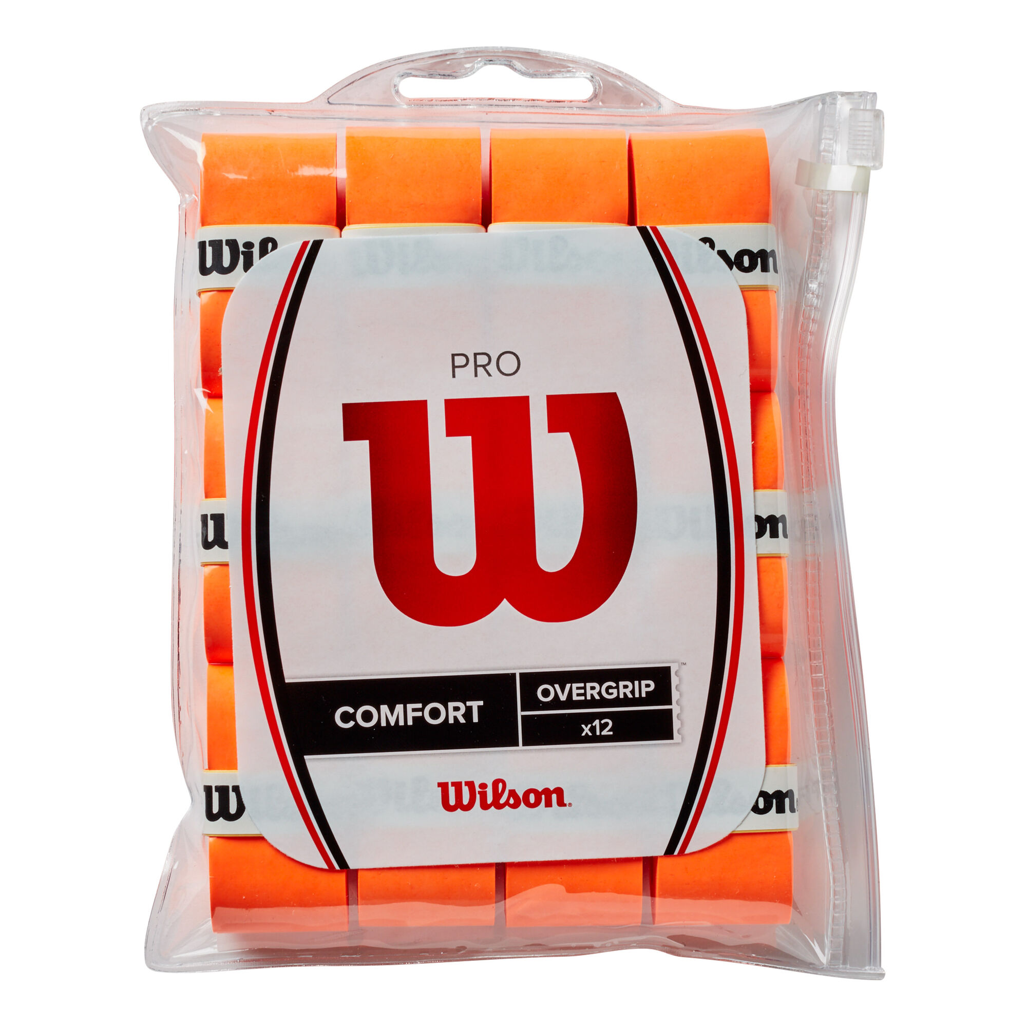 Buy Wilson Burn Pro Overgrip 12 Pack Orange online