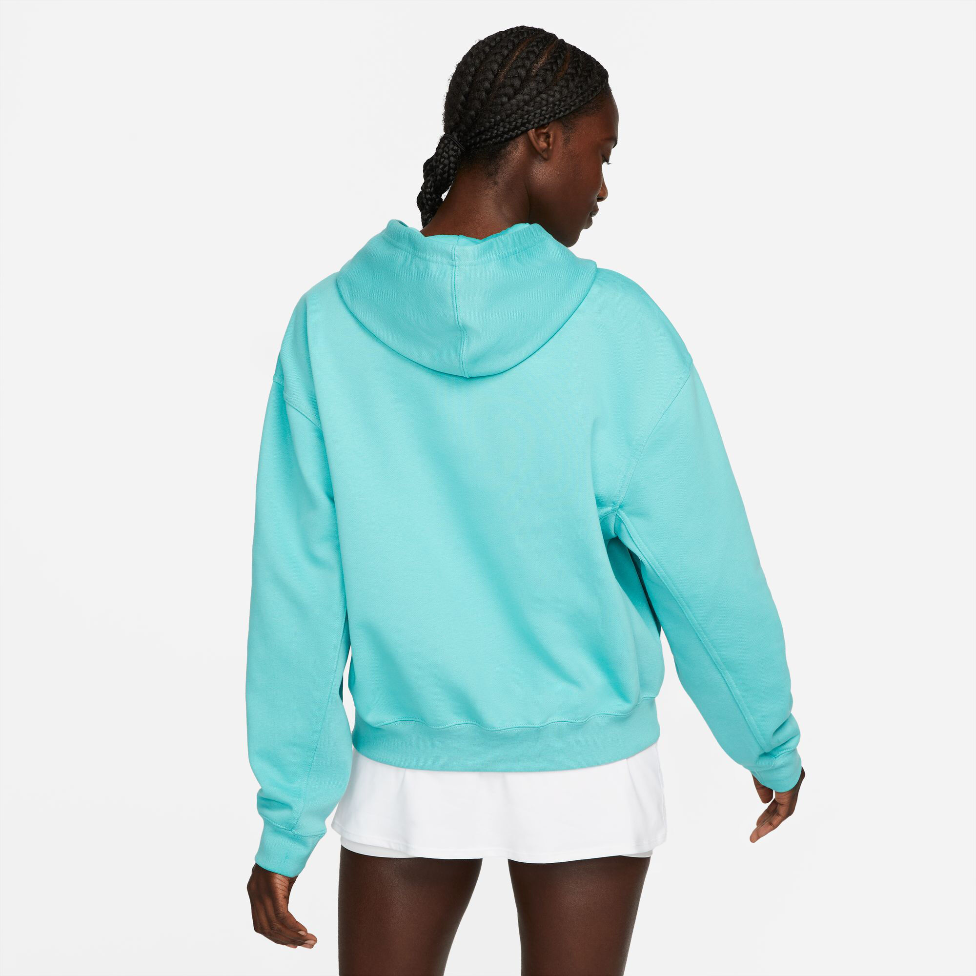 ★NIKE★COURT HERITAGE DRI-FIT フリースフーディ★追跡可 Nike Court Dri-FIT Heritage Fleece Hoodie - Gorge Green