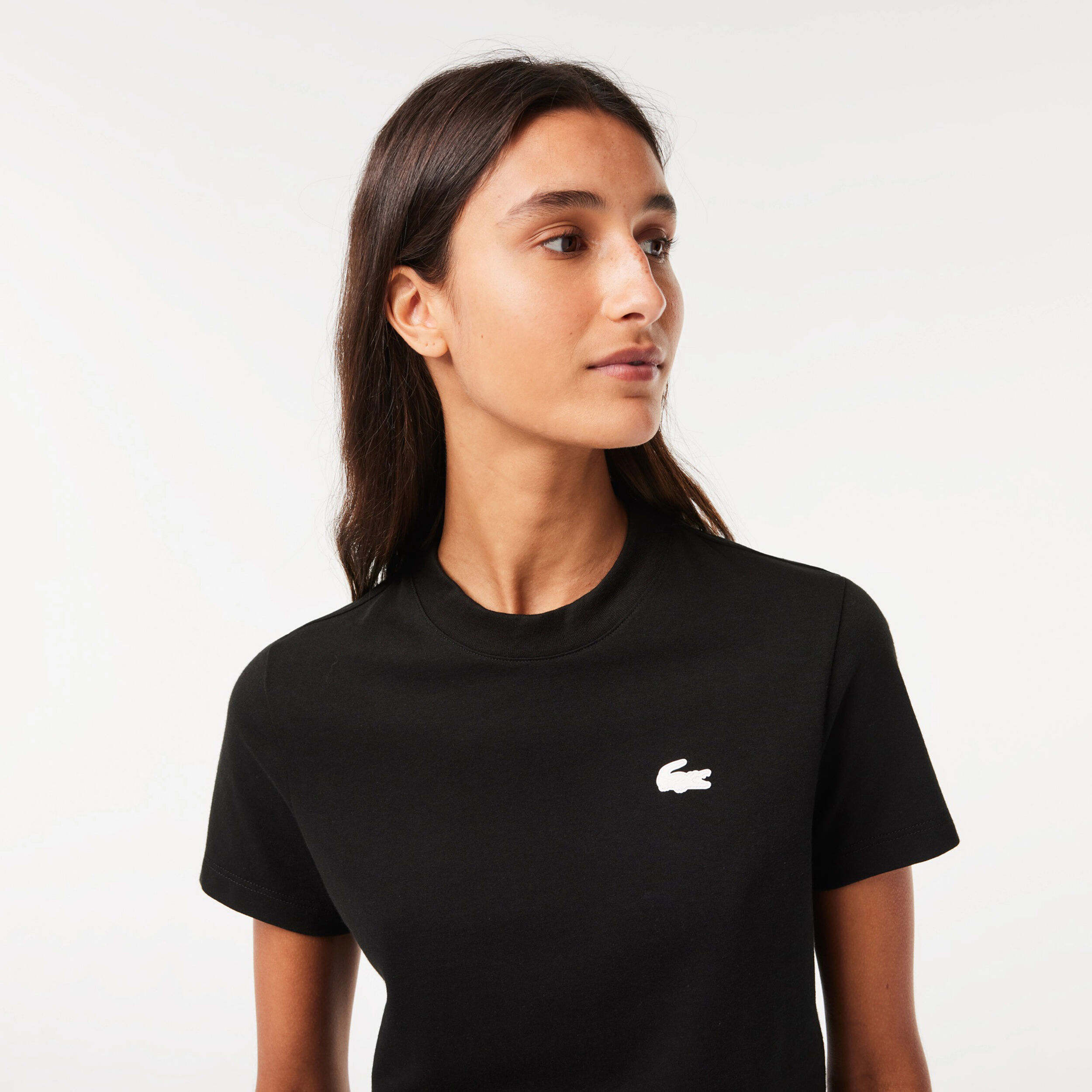 Lacoste t shirt dame store