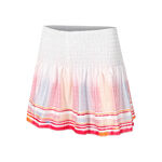 Lucky in Love Long Classic Stripe Smocked Skirt