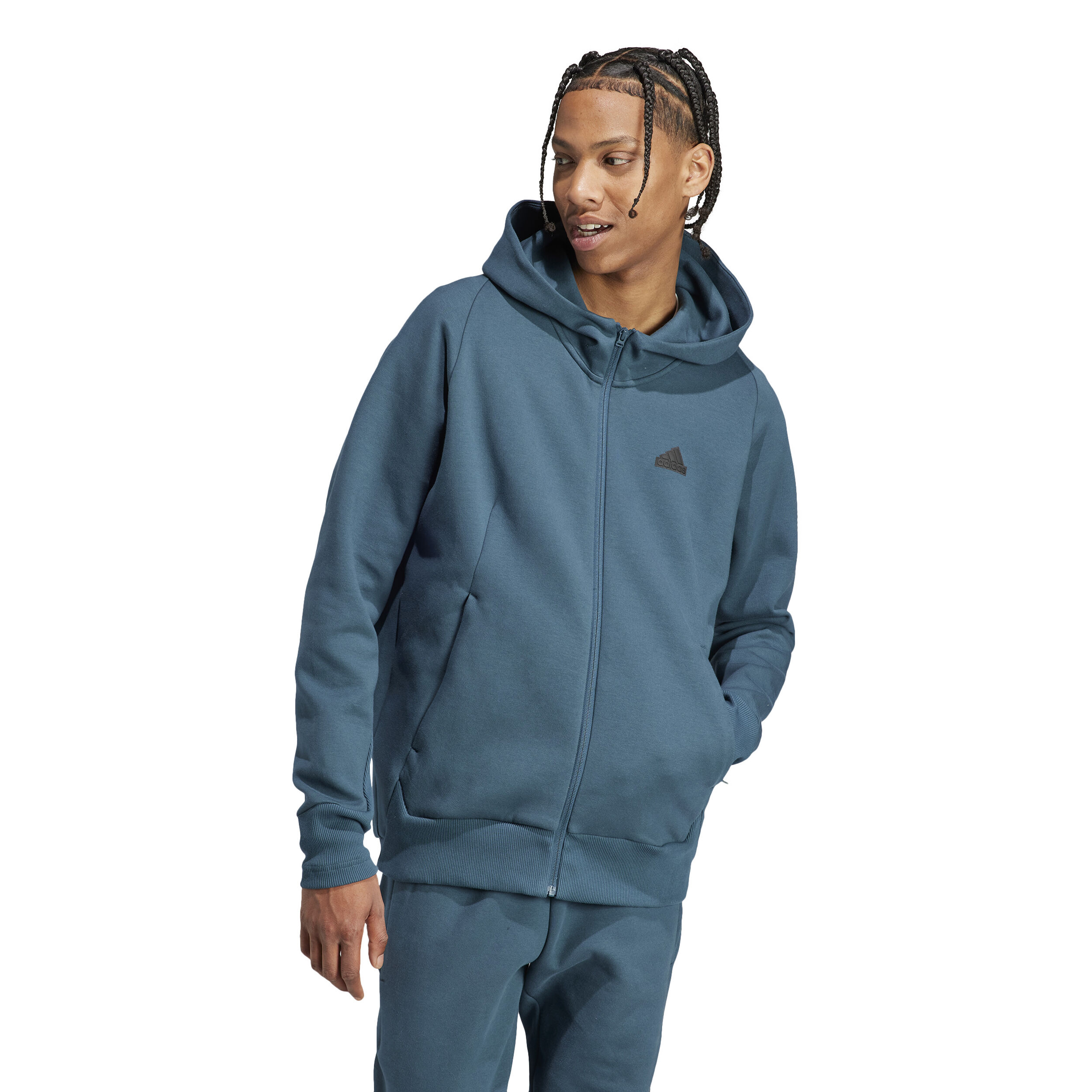 Adidas zone deals hoodie mens