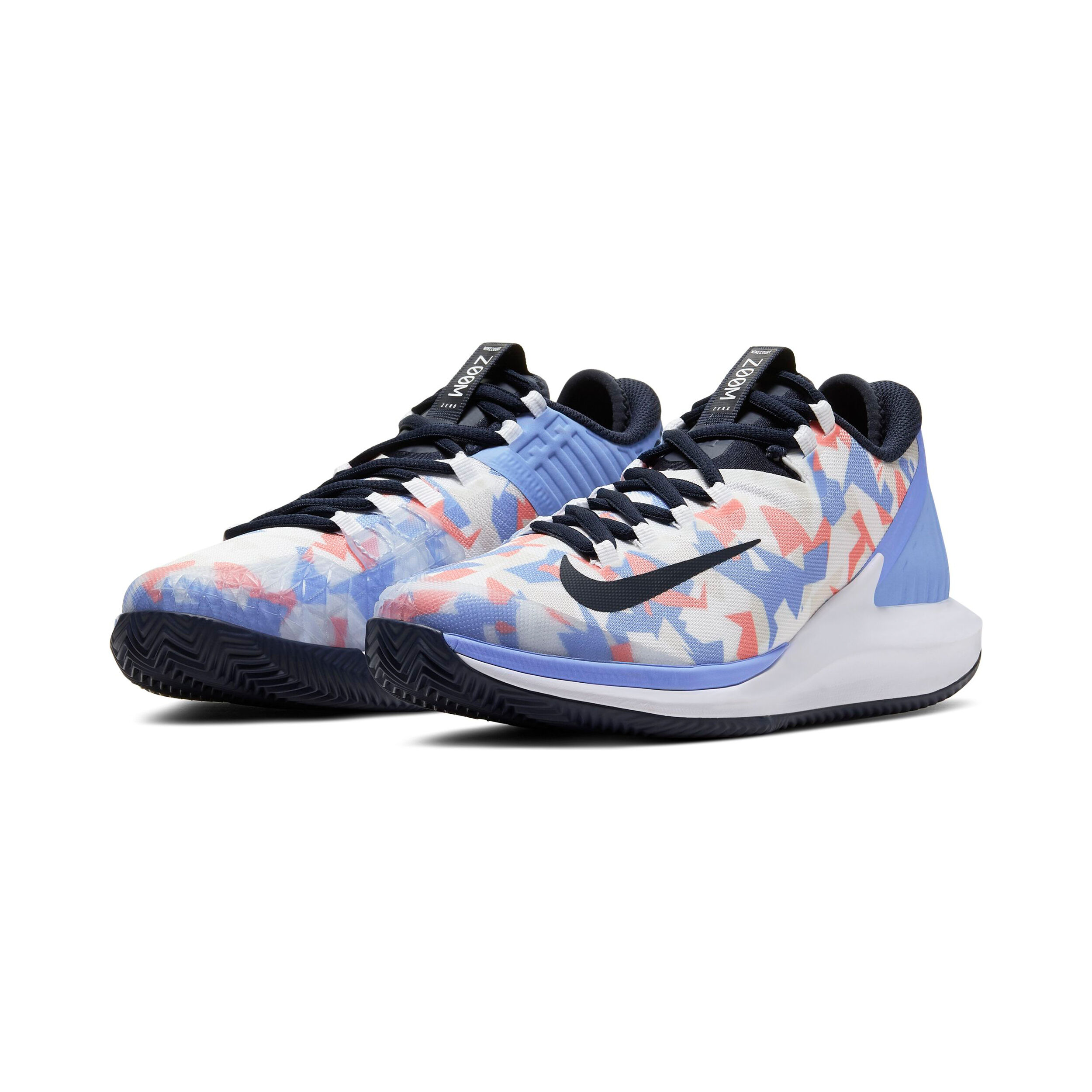 Air Zoom Zero Clay Court Shoe Women Light Blue Dark Blue