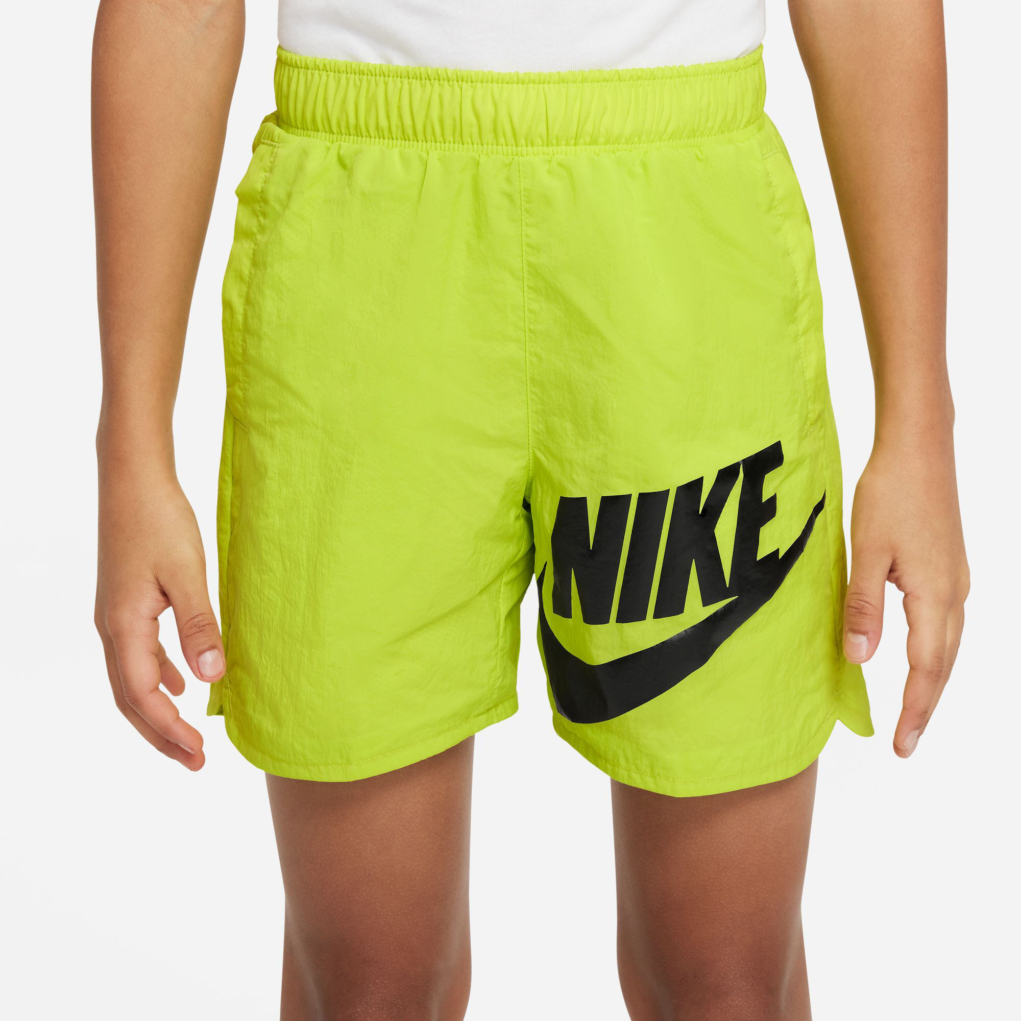 Short de bain nike jaune sale fluo