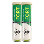 Dunlop Tennis balls Dunlop Fort All Court 2x 4 Ball Tube