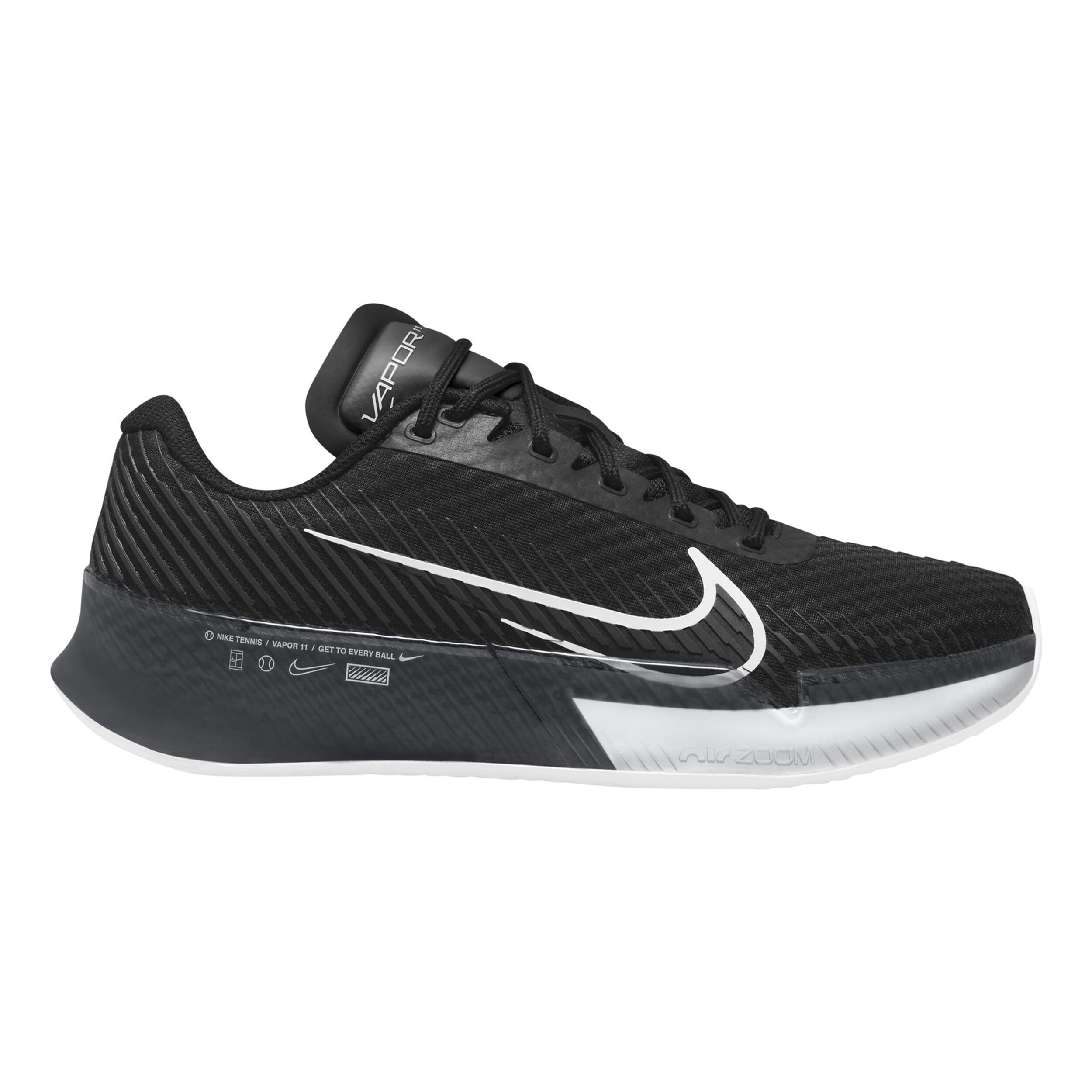 Buy Nike Zoom Vapor 11 Clay Court Shoe Women Black White online Tennis Point COM