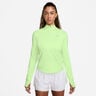 Swift Half-Zip Running shirt Women - lime