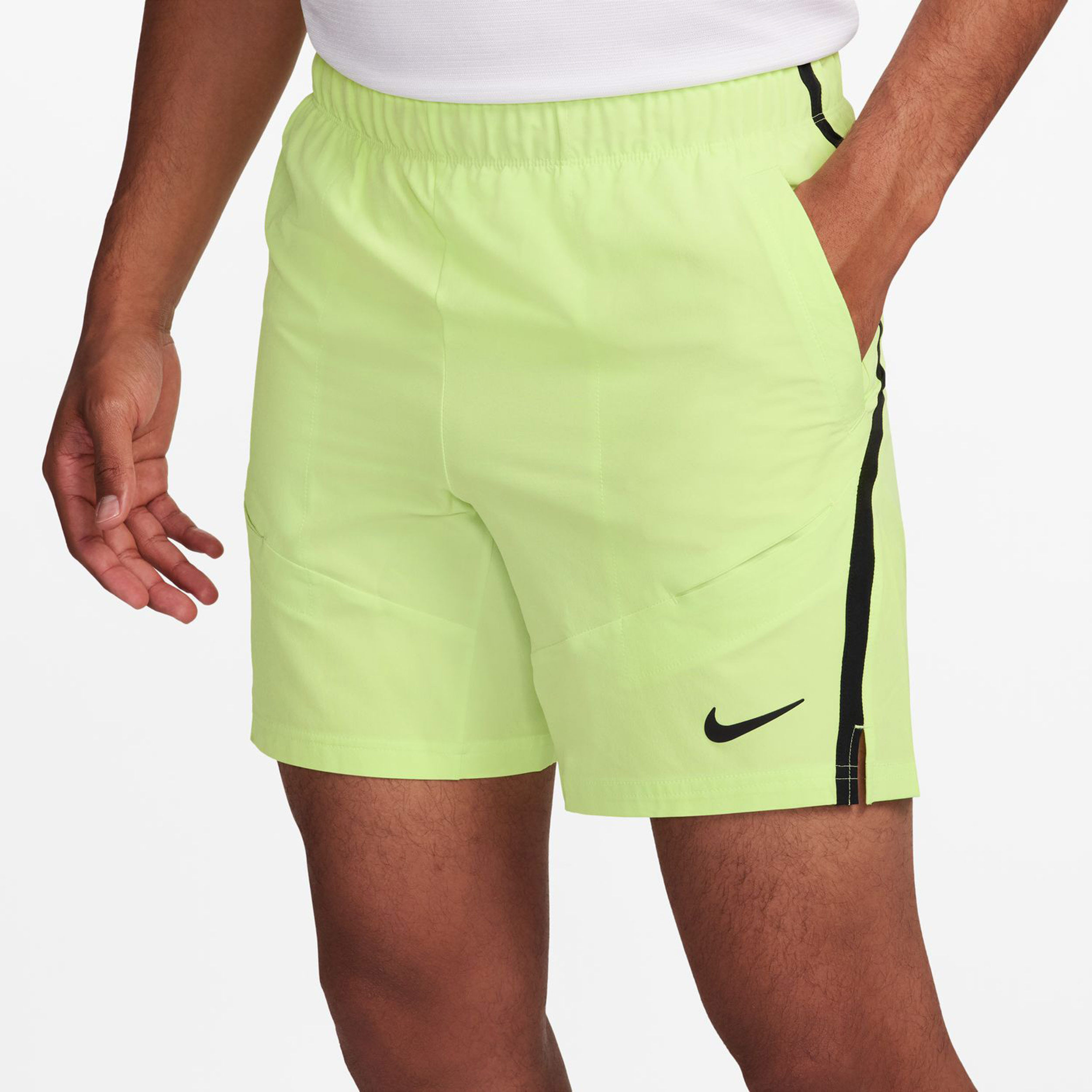 Buy Nike Court Dri-Fit Advantage 7in Shorts Men Lemon, Black
