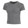 Motion Mesh T-Shirt Women-green, grey
