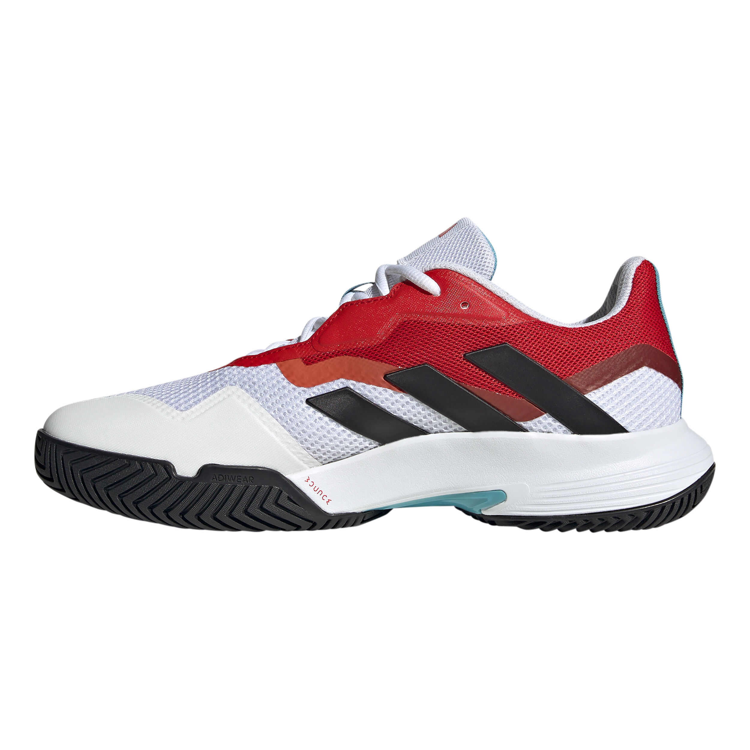Adidas tennis shoes discount red