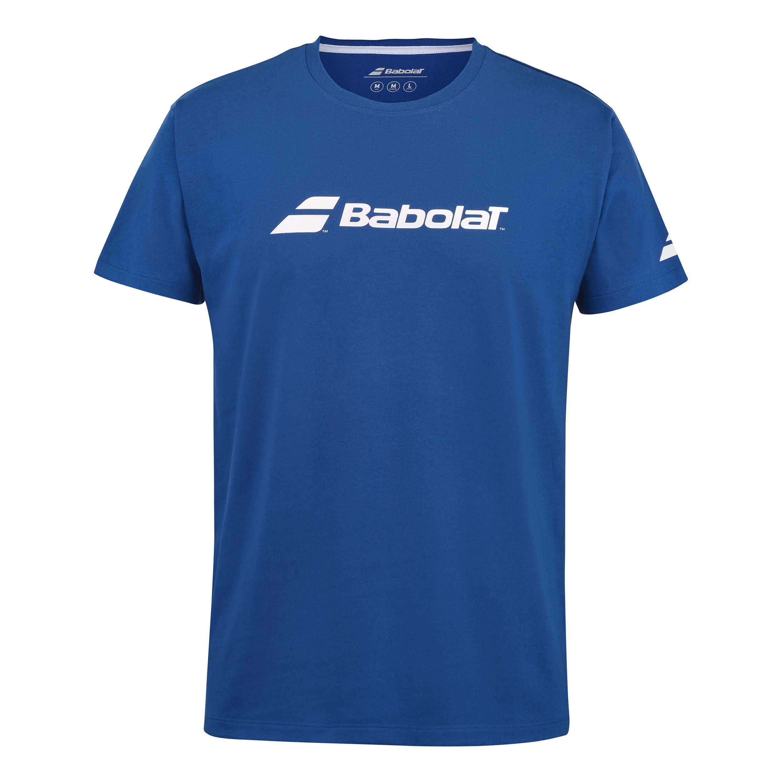 Buy Babolat Exercise T-Shirt Men Blue online | Tennis Point COM
