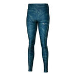 Mizuno Clothing Mizuno Actives Running Tights Women-Blue