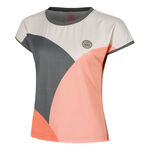 BIDI BADU Clothing BIDI BADU Bubble T-Shirt Women-Grey,Coral