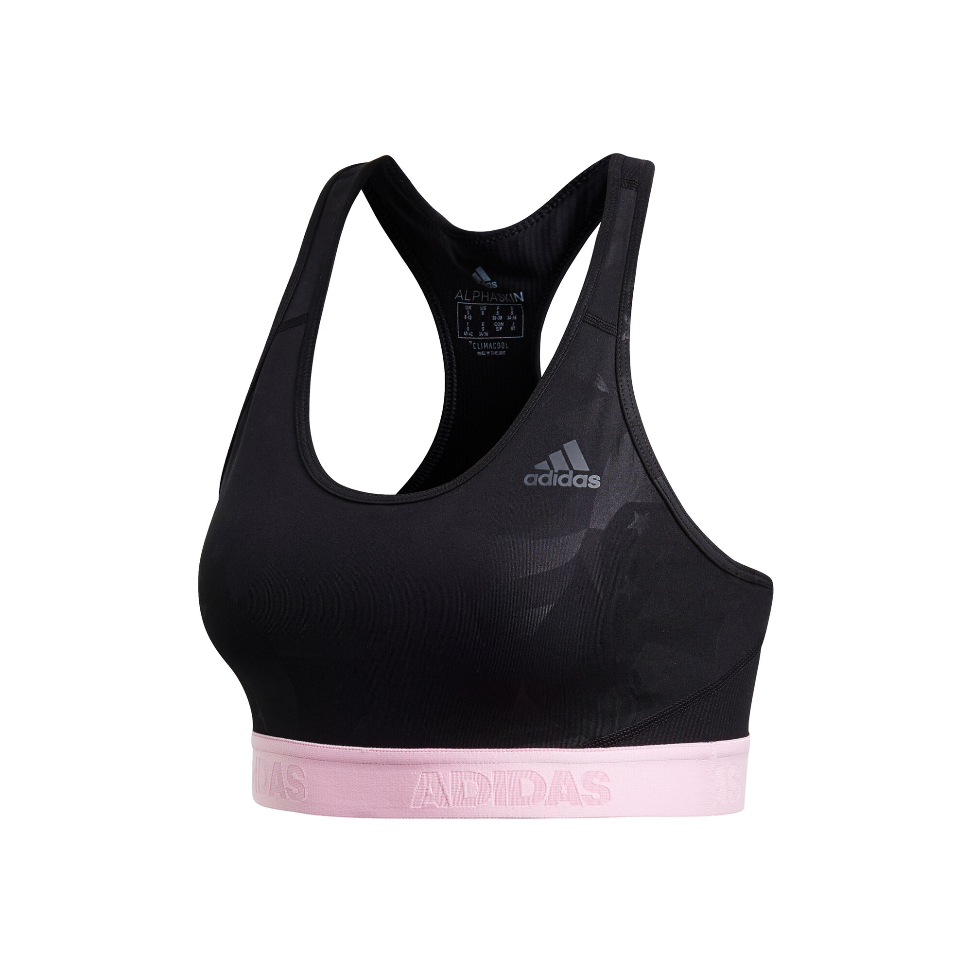 Buy adidas Don't Rest AlphaSkin Printed Sports Bras Women Black, Pink  online
