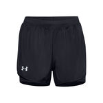 Under Armour Running shorts Under Armour Fly By 2.0 2in1 Shorts Women-Black,Silver