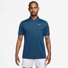 Dri-Fit Victory Court Solid Polo Men - petrol, white