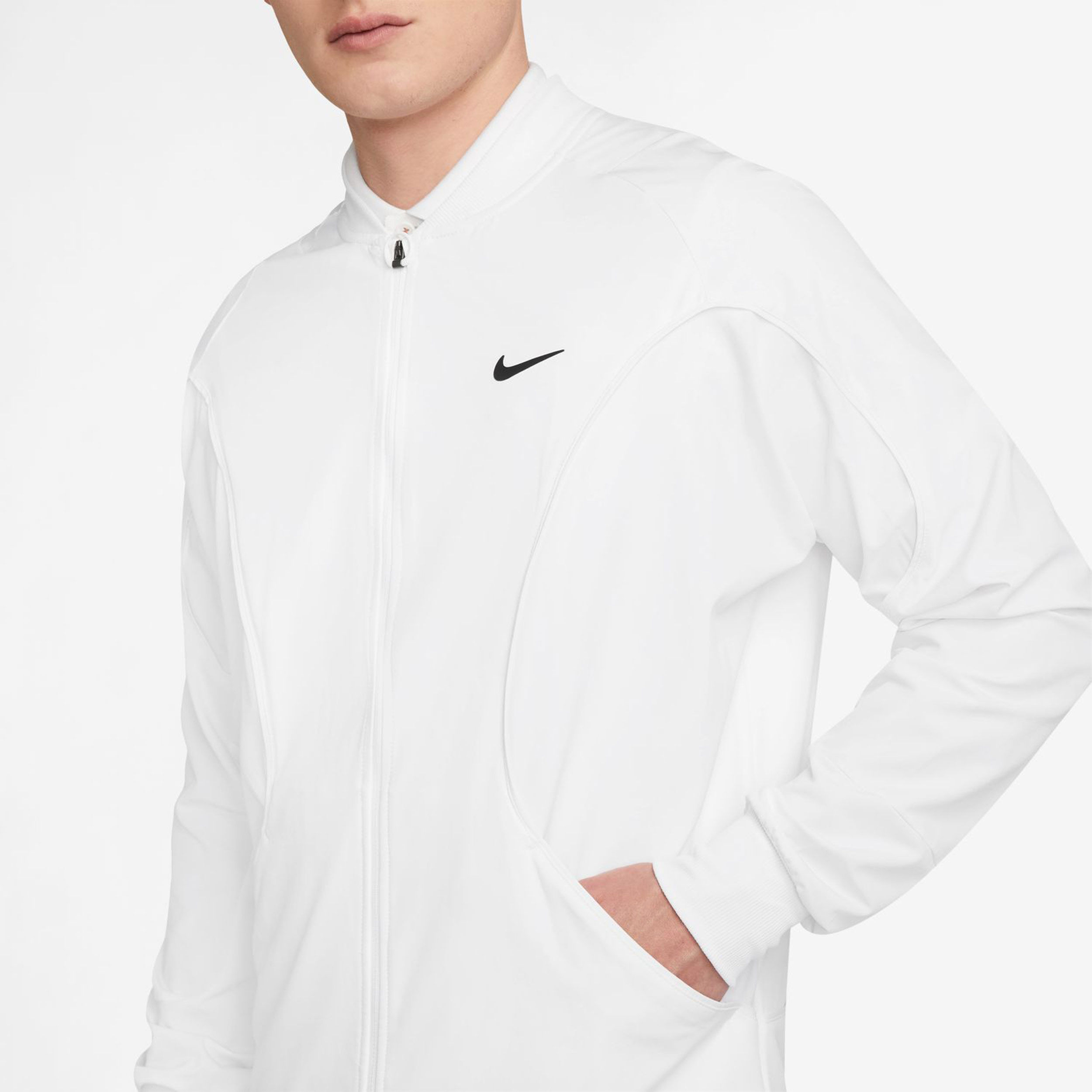 Nike mens white jacket on sale