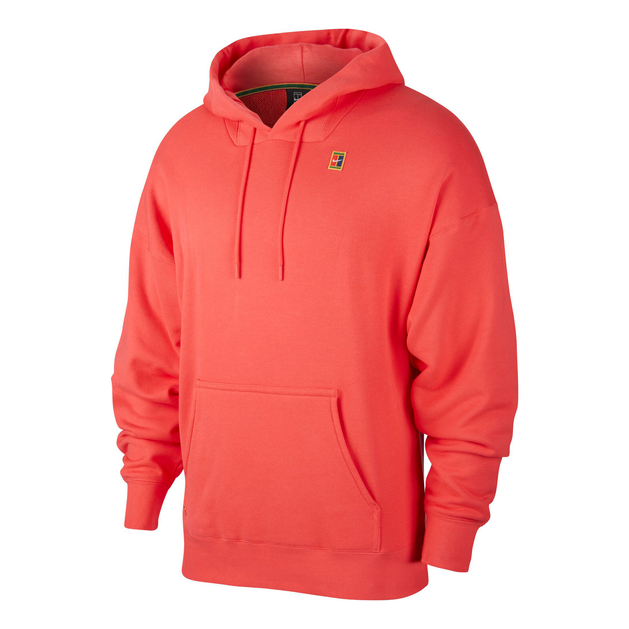 Buy Nike Court Heritage Hoody Men Coral Black online Tennis Point COM