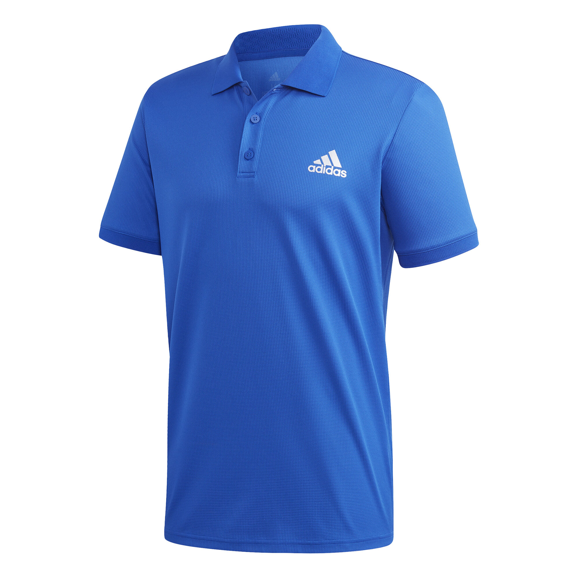 Polo adidas blu clearance