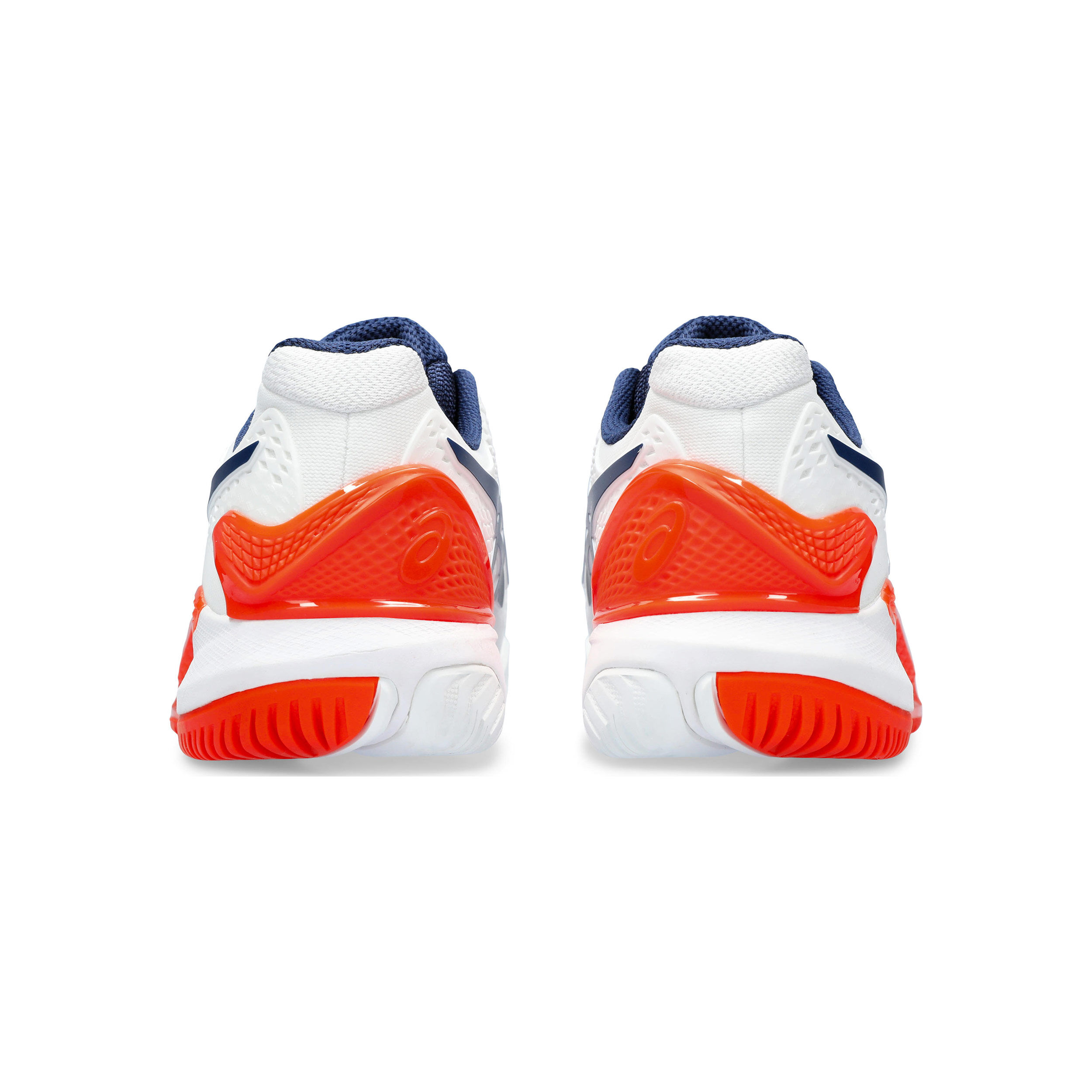 Buy ASICS Gel Resolution 9 AC All Court Shoe Men White Orange