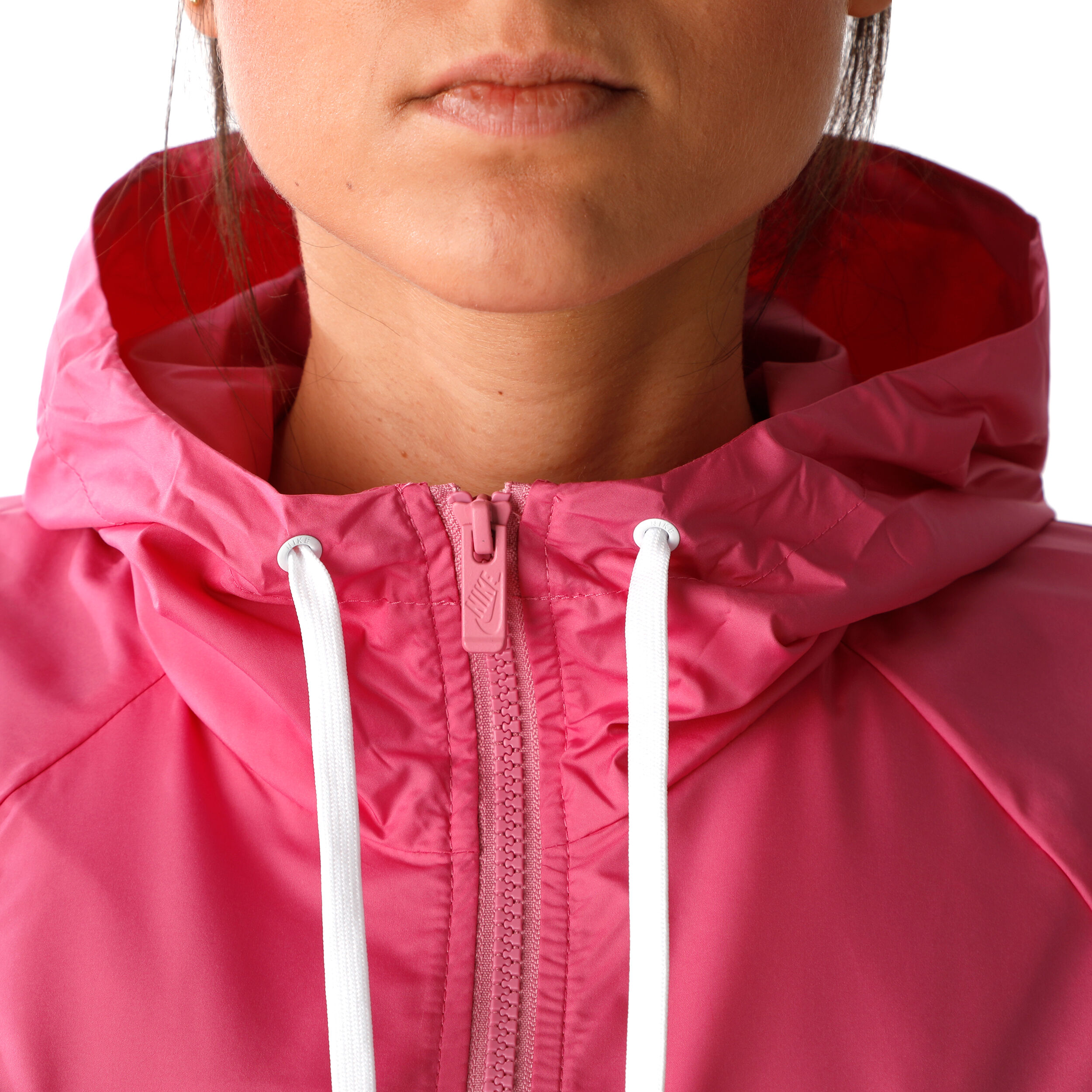 Pink nike rain sales jacket