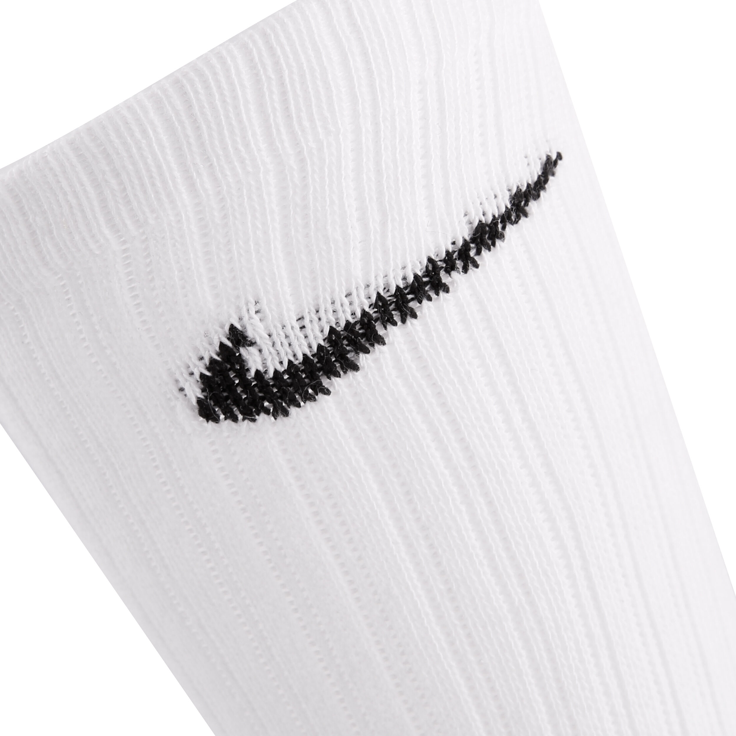 Value Cotton Crew Tennis Socks 3 Pack White Black