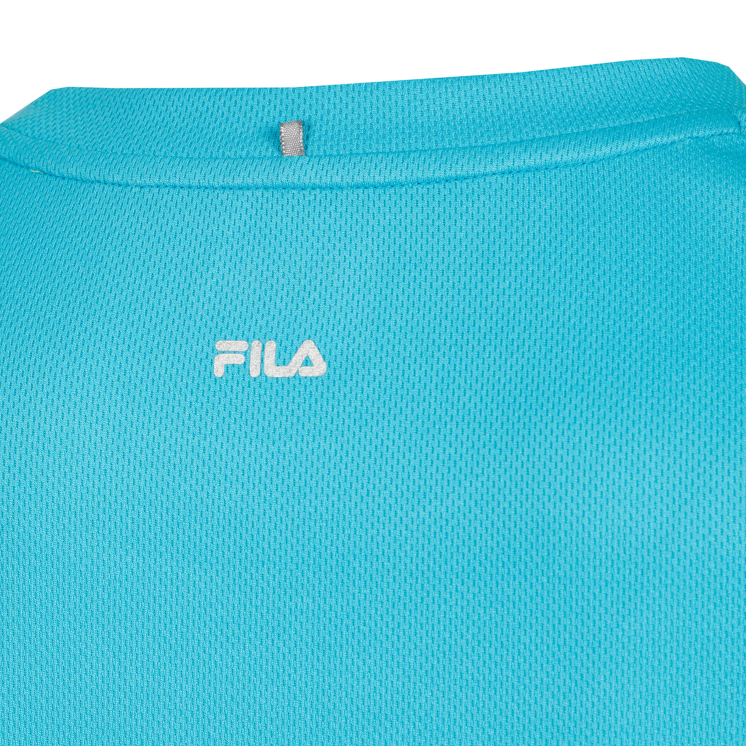 Turquoise fila shirt cheap
