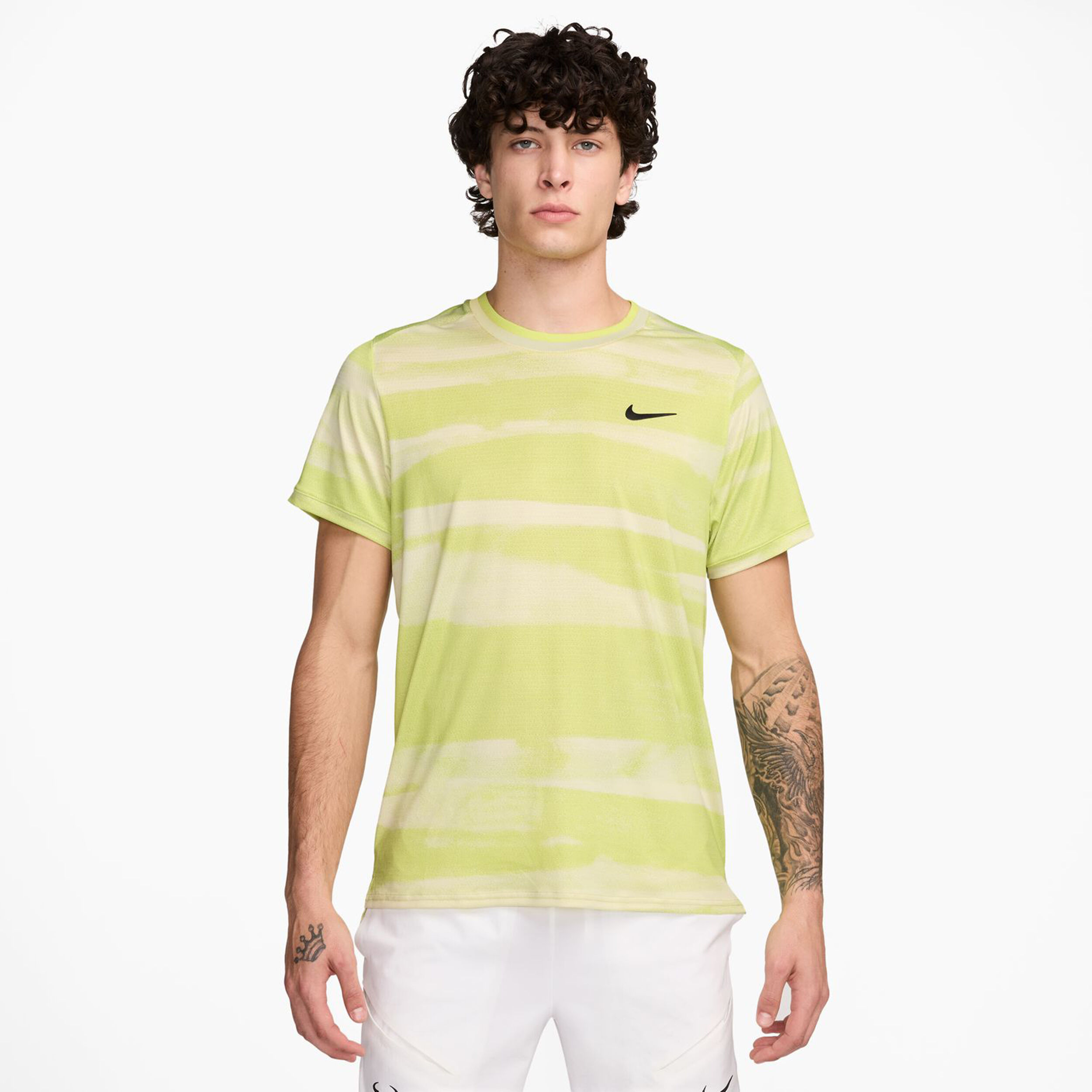 Lime green nike shirt men cheap