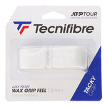 Tecnifibre Replacement grips Tecnifibre Wax Feel Grip 1 Pack-White