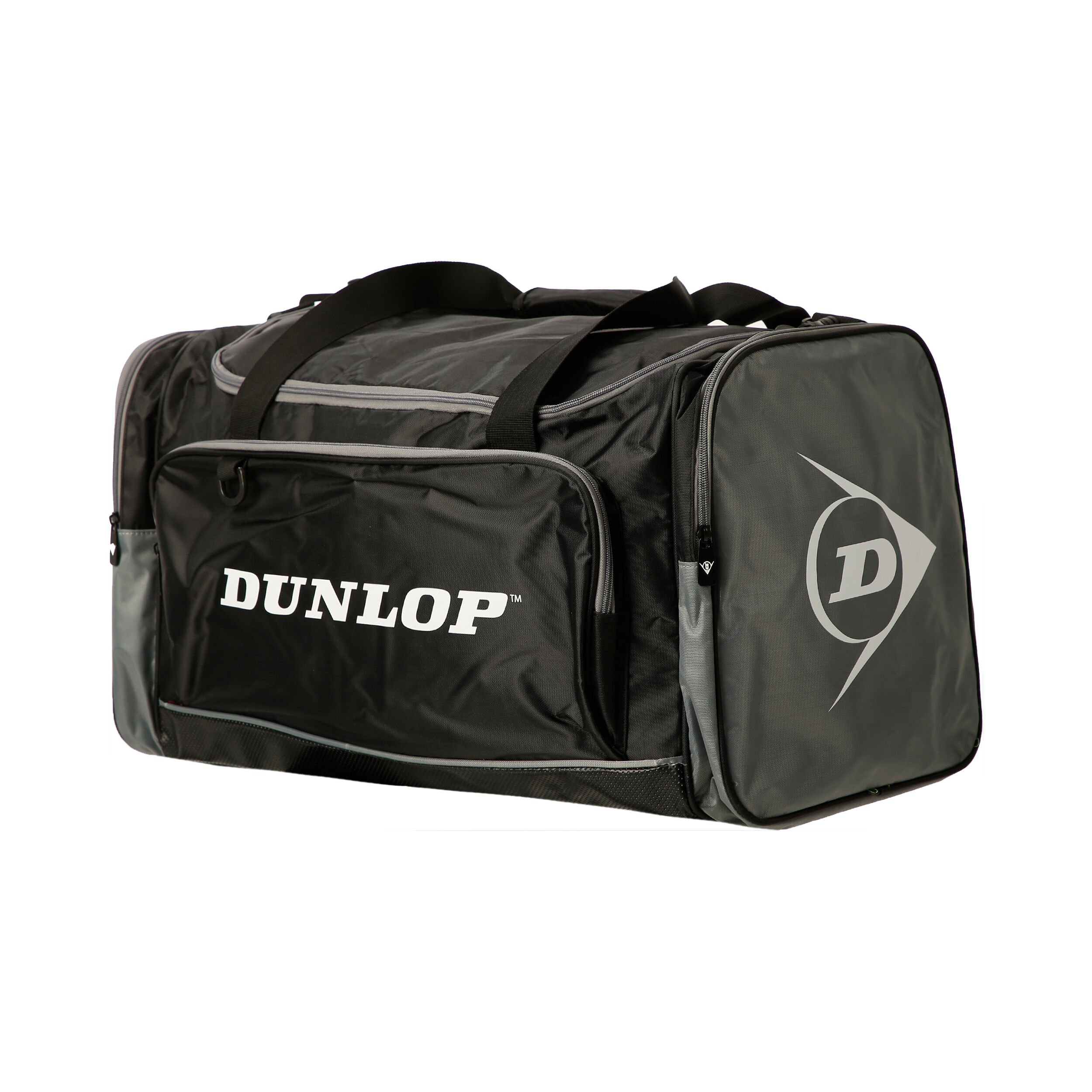 Club Medium Sports Bag Black Silver