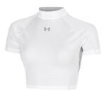 Under Armour T-Shirt Under Armour HeatGear Elite Crop T-Shirt Women-white