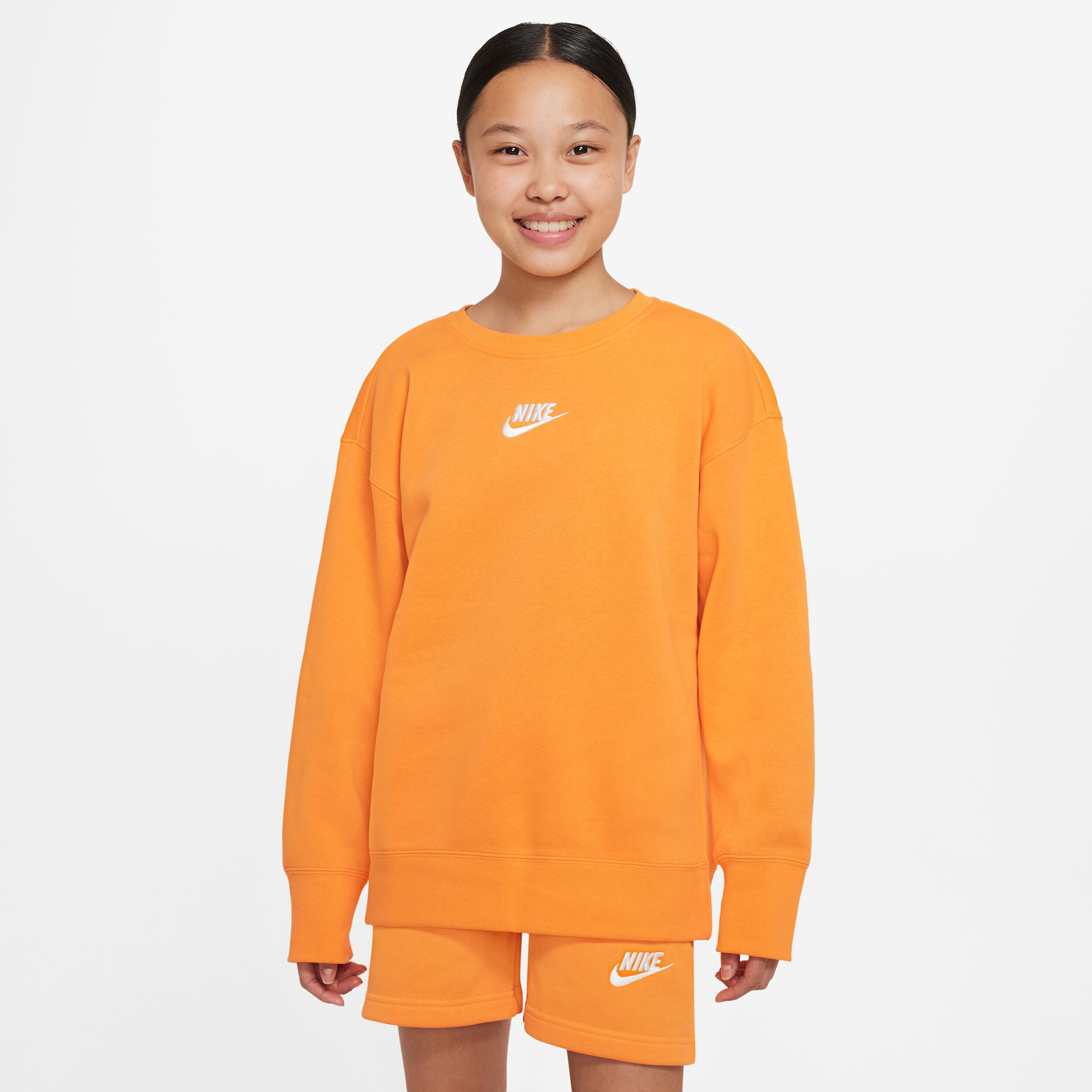Orange sales nike jumper