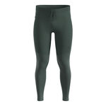 Odlo Clothing Odlo Zeroweight Warm Reflective Running Tights Men-Olive