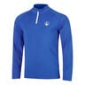 Big Serve 1/4 Zip Long sleeve Men - blue, white