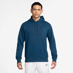 Nike Clothing Nike Court Dri-Fit Heritage Hoody Men-Blue Grey
