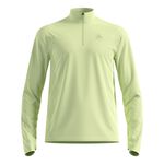 Odlo Clothing Odlo Essential Thermal Midlayer 1/2 Zip Running shirt Men - lime, 