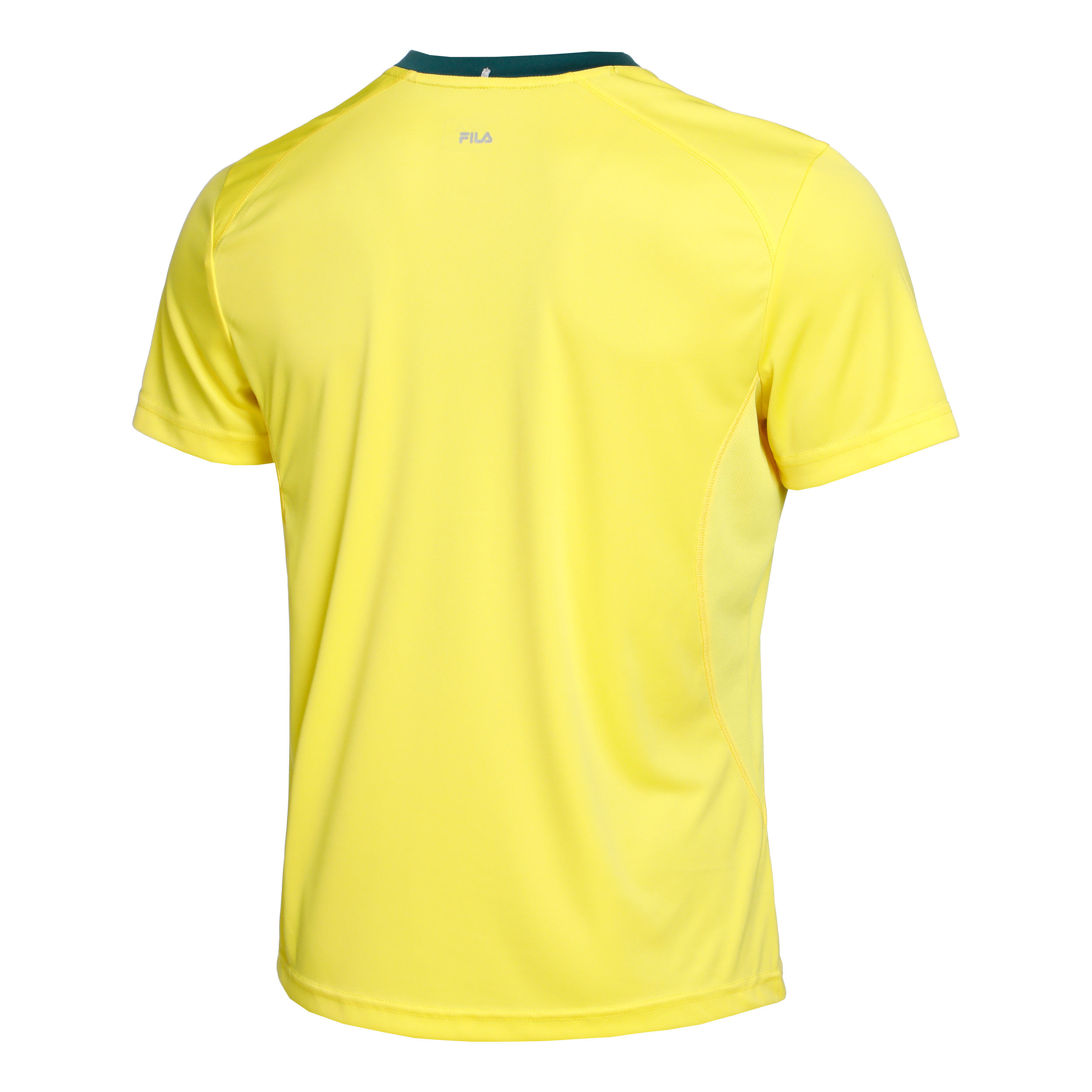 Yellow clearance fila shirt