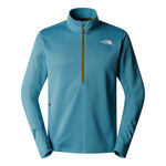 The North Face Clothing The North Face Winter Warm Pro 1/4 Zip Running Shirt Men-Blue Grey