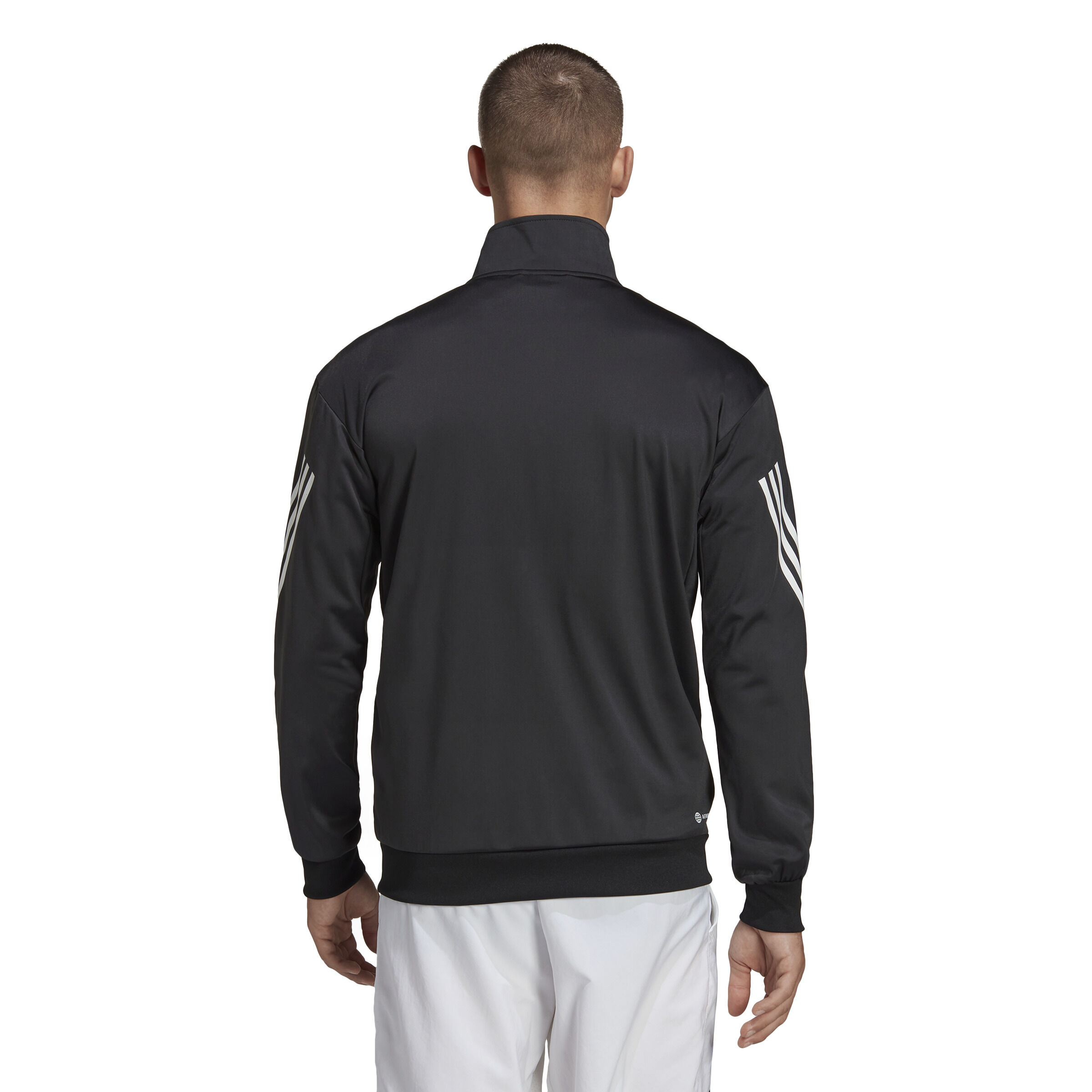 Black and white adidas jumper discount