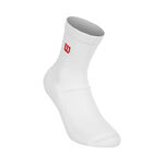 Wilson Clothing Wilson Quarter Top Tennis Socks-White